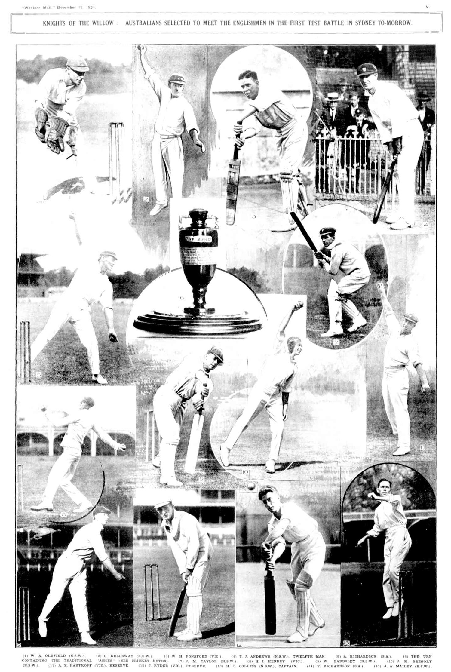 Ashes Urn 1924